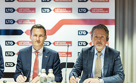 &bdquo;LTG Link&ldquo; naujų elektrinių ir elektrinių&ndash;baterinių traukinių vie&scaron;ojo pirkimo sutarties pasira&scaron;ymas