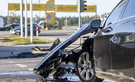 Ankstų antradienio rytą prie &bdquo;Gariūnų&ldquo; įvyko avarija