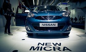 &bdquo;Nissan Micra&ldquo; Frankfurto automobilių parodoje