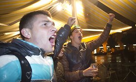 Sirgalių emocijos po Lietuvos rinktinės pralaimėjimo Europos čempionato finale