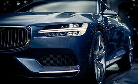 &bdquo;Volvo Concept Coupe&ldquo; automoblis Frankfurto automobilių parodoje