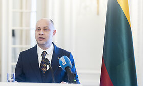 Aurelijus Veryga pristatė rinkimų programą ir komandą