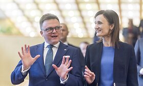 Viktorija Čmilytė-Nielsen susitiko su Szymonu Holownia