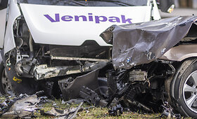 BMW ir &bdquo;Venipak&ldquo; mikroautobuso avarija Vilniuje