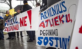 Prie Vyriausybės &ndash; dar vienas vilniečių protestas dėl atliekų deginimo