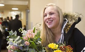 Rūta Meilutytė atvyko į Lietuvą