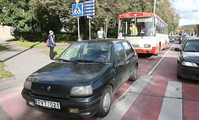Per avariją Vilniuje nukentėjo moteris