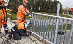 Gatvių remontų Vilniuje sezonas: remontuojamas viadukas vir&scaron; Laisvės pr. Karolini&scaron;kėse