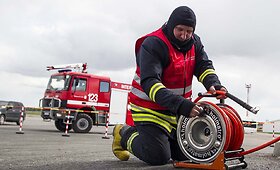 Vilniaus oro uoste atidaryta Prie&scaron;gaisrinė gelbėjimo stotis