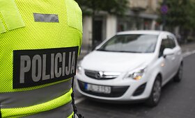 Prevencinio pobūdžio akcija Gedimino prospekte