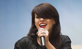 Vilija Matačiūnaitė koncertavo sostinės prekybos centre 