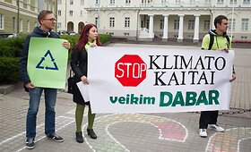 Vilniuje vyko &bdquo;Klimato kaitos žygis&ldquo; 