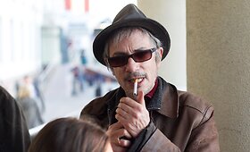 Į Vilnių atvyko garsusis prancūzų kino režisierius Leosas Caraxas