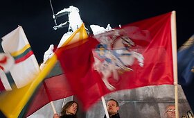 Tautininkų eisena &bdquo;Vilnius mūsų buvo ir bus&ldquo;