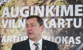 Artūras Zuokas pristatė savo komandą būsimuosiuose savivaldos rinkimuose