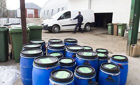 Apsilankymas naudotą aliejų biokuro žaliava paverčiančioje įmonėje &bdquo;Biomotorai&ldquo;