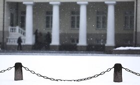Vilnių nuklojo baltas sniego patalas