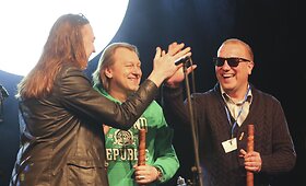 Knygų mugėje duris atvėrė &bdquo;Muzikos salė&ldquo;