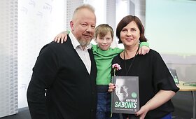 Laisvės ir Vytaro Radzevičių knygos &bdquo;Arvydas Sabonis. 11 skyrių i&scaron; didžiausio lietuvio gyvenimo&ldquo; pristatymas  