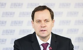 Valdemaras Toma&scaron;evskis džiaugiasi rinkimų rezultatais