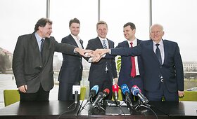 Remigijus &Scaron;ima&scaron;ius pristatė naująją Vilniaus vadovybę