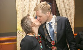 Vilniaus klube &ndash; naujojo sostinės mero Remigijaus &Scaron;ima&scaron;iaus priėmimas