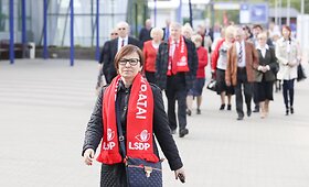 Socialdemokratų partijos suvažiavimo svečių stilius