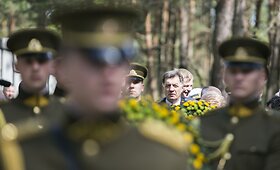 Antrojo pasaulinio karo aukų pagerbimo ceremonija