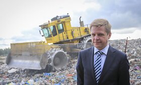 Vilniaus vadovai apsilankė Kazoki&scaron;kių sąvartyne