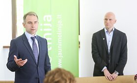 &bdquo;Jaunimo linijos&ldquo; susirinkime mintimis dalijosi ir savanorė Beata Ti&scaron;kevič-Hasanova