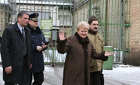 D.Grybauskaitė lankėsi Luki&scaron;kėse