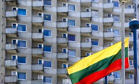 Algirdas Butkevičius apžiūrėjo renovuojamus VGTU bendrabučius