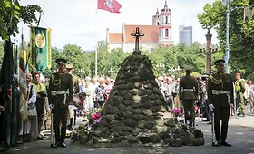 Okupacijos, genocido ir sovietmečio represijų aukų pagerbimo ceremonija