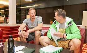 Palangoje prasideda Lietuvos vyrų krep&scaron;inio rinktinės pasiruo&scaron;imo Europos čempionatui stovykla