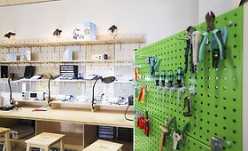 Technologijų dirbtuvių &bdquo;Green Garage&ldquo; atidarymas