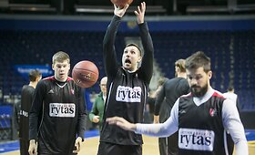 Vilniaus &bdquo;Lietuvos ryto&ldquo; repeticija prie&scaron; startą Europos taurėje