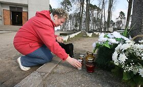 &Scaron;alčininkų rajonas gedi Lenkijos tragedijos aukų