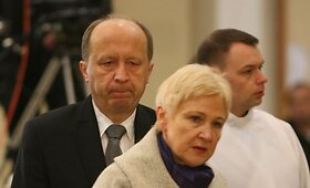 Vilniuje aukotos &Scaron;v. Mi&scaron;ios už žuvusį Lenkijos prezidentą