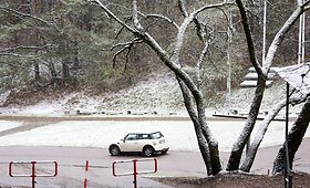 Vilniečiai pro langą i&scaron;vydo pirmąsias snaiges