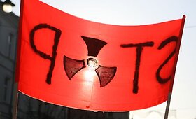 Žaliųjų eitynės Gedimino pr.  &bdquo;Už ateitį be atomo&ldquo; 