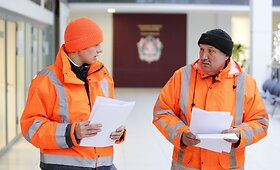 Vilniaus kiemsargiai savivaldybėje priminė apie skolas jiems