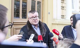 STT apklausė Kauno klinikinės ligoninės direktorių Gediminą Abeciūną