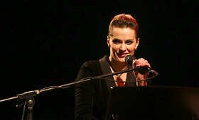 &bdquo;Vaidilos&ldquo; teatre skambėjo naujametinis Jurgos &Scaron;eduikytės koncertas &bdquo;New | Jurga&ldquo;