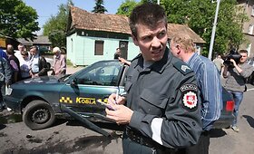 Avarija Kalvarijų gatvėje