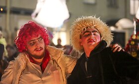 Vilniaus mokytojų namai  tradici&scaron;kai  &scaron;ventė Užgavėnes
