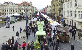 Kaziuko mugės &scaron;urmulys &ndash; i&scaron; pauk&scaron;čio skrydžio