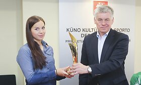 Lietuvos irklavimo rinktinės spaudos konferencija prie&scaron; Europos čempionatą