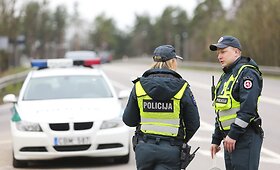 Rytinio reido metu patikrinta 250 automobilių vairuotojų. Visi jie buvo blaivūs