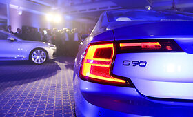 &bdquo;Volvo S90&ldquo; ir V90 buvo pristatyti Vilniaus &bdquo;Kempinski&ldquo; vie&scaron;butyje