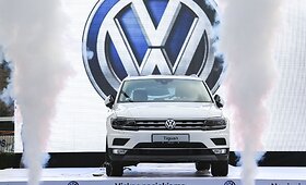 Vilniuje i&scaron; padebesių nusileido &bdquo;Volkswagen Tiguan&ldquo;